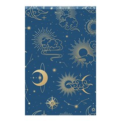 Seamless-galaxy-pattern Shower Curtain 48  X 72  (small)  by Pakemis