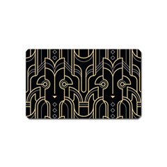 Art-deco-geometric-abstract-pattern-vector Magnet (name Card)