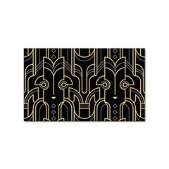 Art-deco-geometric-abstract-pattern-vector Sticker Rectangular (100 Pack) by Pakemis