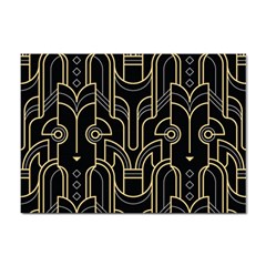 Art-deco-geometric-abstract-pattern-vector Sticker A4 (100 Pack)