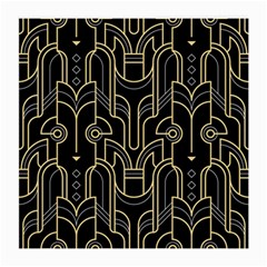 Art-deco-geometric-abstract-pattern-vector Medium Glasses Cloth (2 Sides)