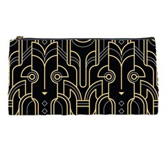 Art-deco-geometric-abstract-pattern-vector Pencil Case by Pakemis