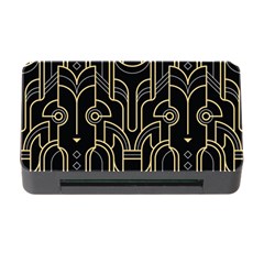 Art-deco-geometric-abstract-pattern-vector Memory Card Reader With Cf by Pakemis