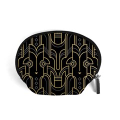 Art-deco-geometric-abstract-pattern-vector Accessory Pouch (small) by Pakemis