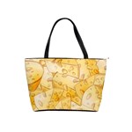 Cheese-slices-seamless-pattern-cartoon-style Classic Shoulder Handbag Front