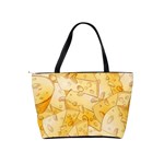 Cheese-slices-seamless-pattern-cartoon-style Classic Shoulder Handbag Back