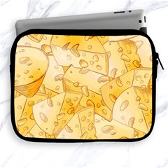 Cheese-slices-seamless-pattern-cartoon-style Apple Ipad 2/3/4 Zipper Cases by Pakemis