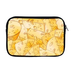 Cheese-slices-seamless-pattern-cartoon-style Apple Macbook Pro 17  Zipper Case by Pakemis