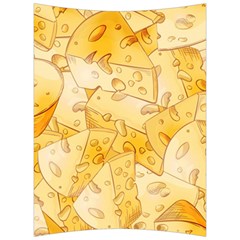 Cheese-slices-seamless-pattern-cartoon-style Back Support Cushion by Pakemis