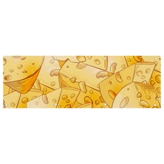 Cheese-slices-seamless-pattern-cartoon-style Banner And Sign 9  X 3 