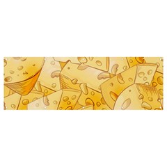 Cheese-slices-seamless-pattern-cartoon-style Banner And Sign 12  X 4 