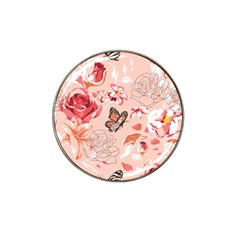 Beautiful-seamless-spring-pattern-with-roses-peony-orchid-succulents Hat Clip Ball Marker (10 Pack) by Pakemis