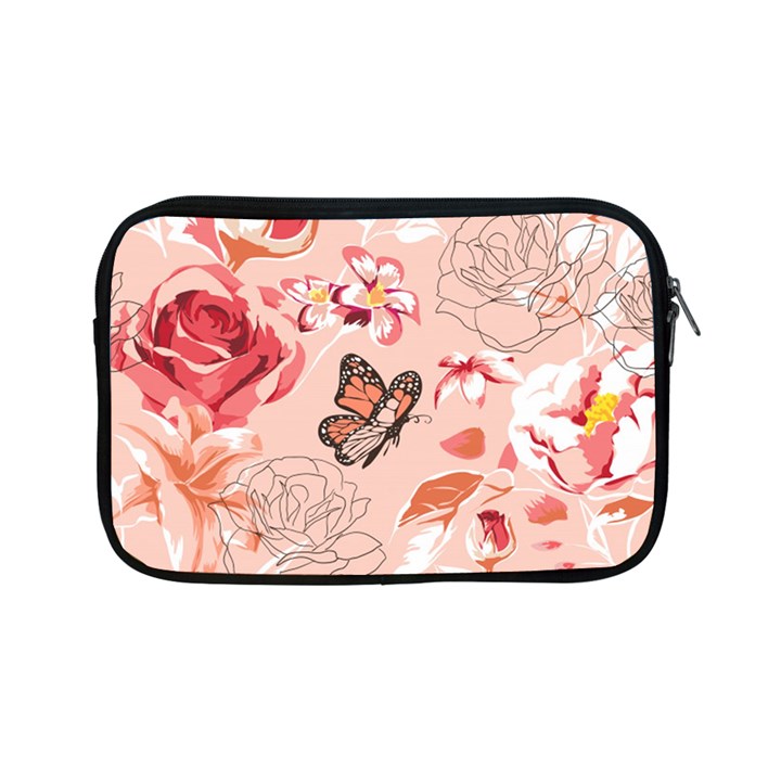 Beautiful-seamless-spring-pattern-with-roses-peony-orchid-succulents Apple iPad Mini Zipper Cases