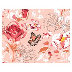 Beautiful-seamless-spring-pattern-with-roses-peony-orchid-succulents Flano Blanket (medium)