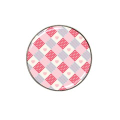 Cute-kawaii-patches-seamless-pattern Hat Clip Ball Marker (10 Pack) by Pakemis