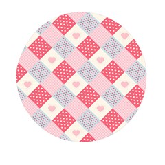 Cute-kawaii-patches-seamless-pattern Mini Round Pill Box (pack Of 5) by Pakemis