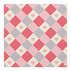 Cute-kawaii-patches-seamless-pattern Banner And Sign 3  X 3 