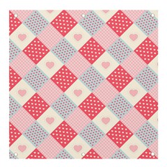 Cute-kawaii-patches-seamless-pattern Banner And Sign 4  X 4 