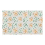 Hand-drawn-cute-flowers-with-leaves-pattern Banner and Sign 5  x 3  Front