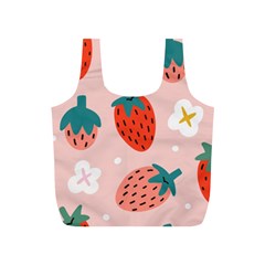 Strawberry-seamless-pattern Full Print Recycle Bag (s)