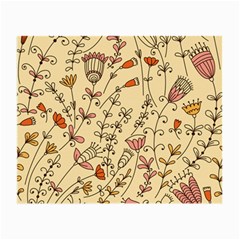 Seamless-pattern-with-different-flowers Small Glasses Cloth