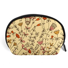 Seamless-pattern-with-different-flowers Accessory Pouch (Large)