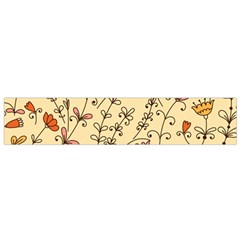 Seamless-pattern-with-different-flowers Small Flano Scarf