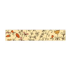 Seamless-pattern-with-different-flowers Flano Scarf (Mini)