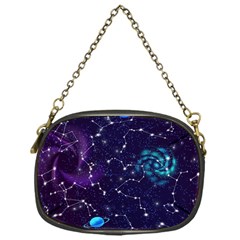 Realistic-night-sky-poster-with-constellations Chain Purse (one Side) by Pakemis