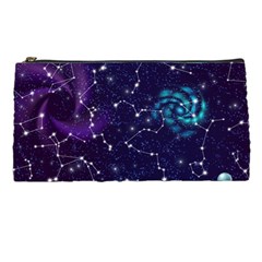 Realistic-night-sky-poster-with-constellations Pencil Case by Pakemis