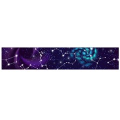 Realistic-night-sky-poster-with-constellations Large Flano Scarf  by Pakemis