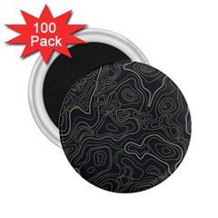 Damask-seamless-pattern 2 25  Magnets (100 Pack) 