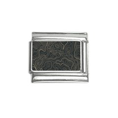 Damask-seamless-pattern Italian Charm (9mm)