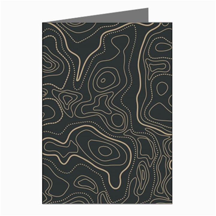 Damask-seamless-pattern Greeting Cards (Pkg of 8)