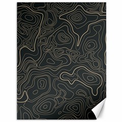 Damask-seamless-pattern Canvas 36  X 48  by Pakemis