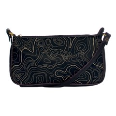 Damask-seamless-pattern Shoulder Clutch Bag