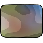 The Land 181 - Abstract Art Fleece Blanket (Mini) 35 x27  Blanket