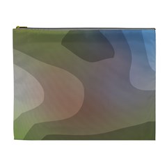 The Land 181 - Abstract Art Cosmetic Bag (xl) by KorokStudios