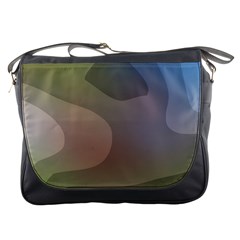 The Land 181 - Abstract Art Messenger Bag by KorokStudios