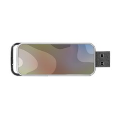 The Land 181 - Abstract Art Portable Usb Flash (one Side) by KorokStudios