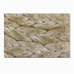 Boat Rope Close Up Texture Postcard 4 x 6  (pkg Of 10)