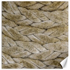 Boat Rope Close Up Texture Canvas 16  X 16  by dflcprintsclothing