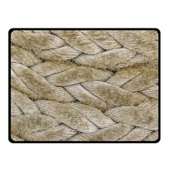 Boat Rope Close Up Texture Fleece Blanket (small) by dflcprintsclothing