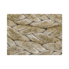 Boat Rope Close Up Texture Flano Blanket (mini)