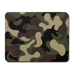 Camouflage Pattern Background Small Mousepad