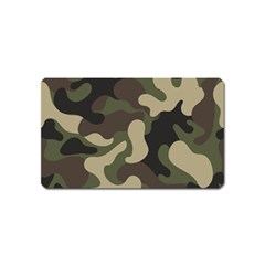 Camouflage Pattern Background Magnet (name Card)