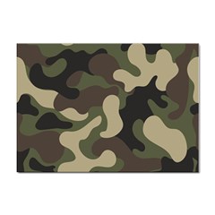 Camouflage Pattern Background Sticker A4 (10 Pack) by artworkshop