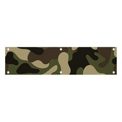 Camouflage Pattern Background Banner And Sign 4  X 1 