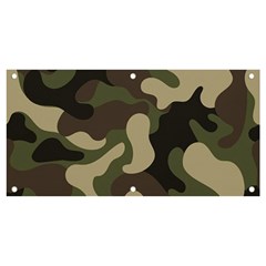 Camouflage Pattern Background Banner And Sign 4  X 2 