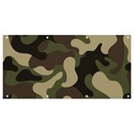 Camouflage Pattern Background Banner and Sign 8  x 4  Front